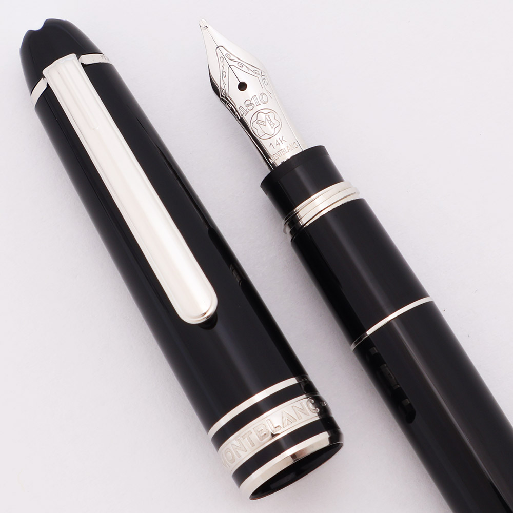 MONTBLANC Meisterstuck P114 万年筆　字幅F Montblanc Meisterstuck 114 Mozart Fountain Pen (1990-2005)- Black